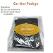 Ruesious (Kit de 3) Red Elástica Maletero Organizador Coche 110 * 60cm...