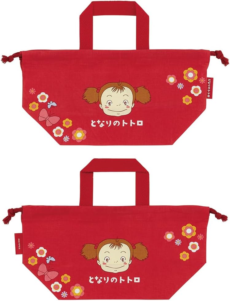 Skater KB7-A Children's Lunch Bag, My Neighbor Totoro Mei's Bento Box, Studio Ghibli, Made in Japan