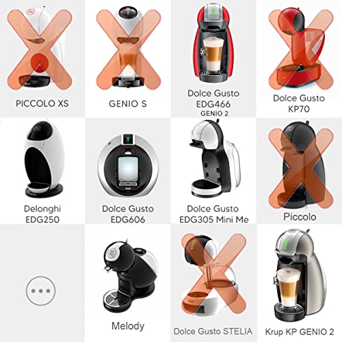 Image of Sesama Converter for Dolce Gusto Machine to Brew Nespre**so Coffee Pod,Adapter from Compatible with:Dolce EDG606; EDG466 Genio2 ; EDG305 Mini Me EDG455TEX1 Melody