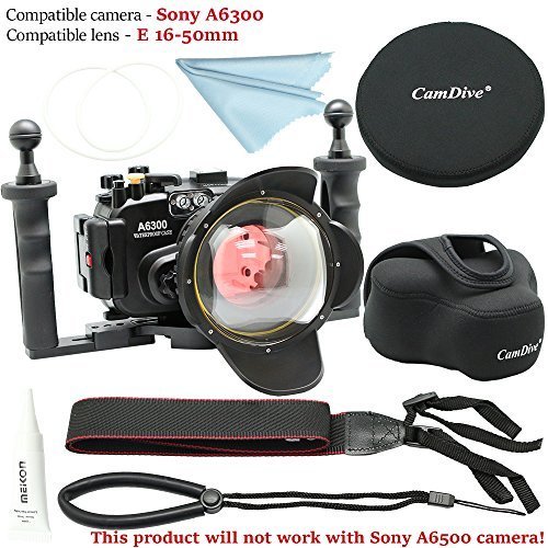Buy MEIKON 40M/130FT Underwater Waterproof Camera housing for Sony