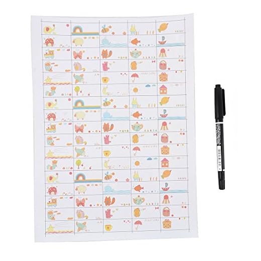 Ruilogod Papel Casa Rectángulo Hecho A DIY Taza de Agua Personalizada Nombre Etiqueta Etiqueta Etiqueta