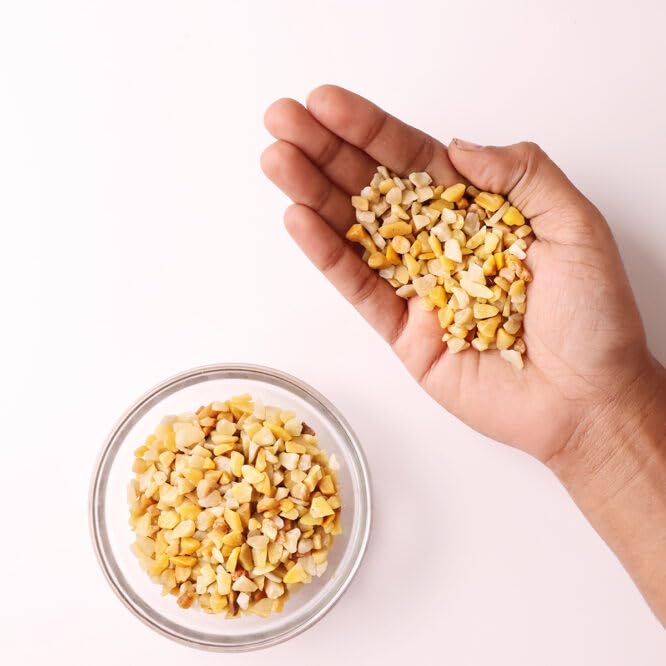 Image of Yellow Aventurine Crystal Chips for Reiki & Meditation (460 Gm) | Natural Healing Crystals for Confidence & Prosperity | Decorative Crystal Stones for Vastu Home Decor | Ideal for DIY Jewellery Making