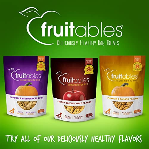 Fruitables Dog Treats Pumpkin & Apple Flavor, 7 Oz #TOP6