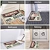 Plain Doormat for Crafts Beware of Mr. Greer Doormat Outdoor Rug for Front Door Front Door Rugs Indoor(65X90CM) #4