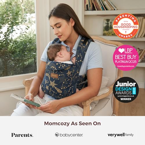 Image of Momcozy Newborn Carrier WeeSnug - Lightweight and Cozy Comfort for 7-25 lbs
