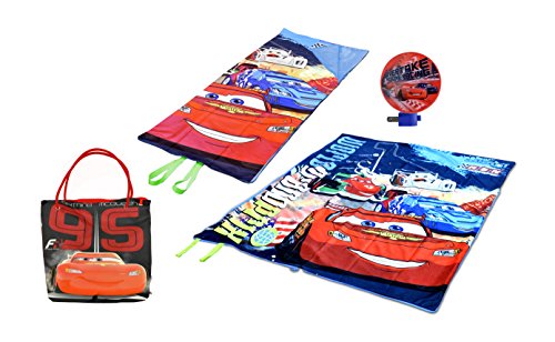 Mini slumber tote Disney Cars sac de couchage enfant avec veilleuse