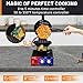 HTTSICHI Bubble Waffle Maker - Commercial Egg Waffle Maker w/Non-stick, Temperature and Timers, 1400W Hong Kong Egg Waffle Iron w/Rotating Baking Pan, Stainless Steel Bubble Waffle Machine Restaurants