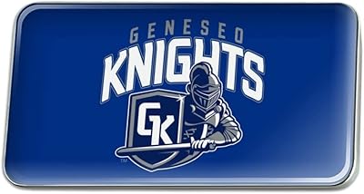 State University of New York at Geneseo Primary Logo Metal Rectangle Lapel Hat Pin Tie Tack Pinback