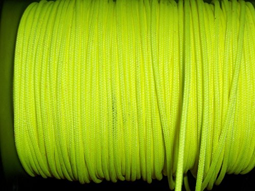 Flo Yellow BCY #24 D Loop Rope Release Material 3'