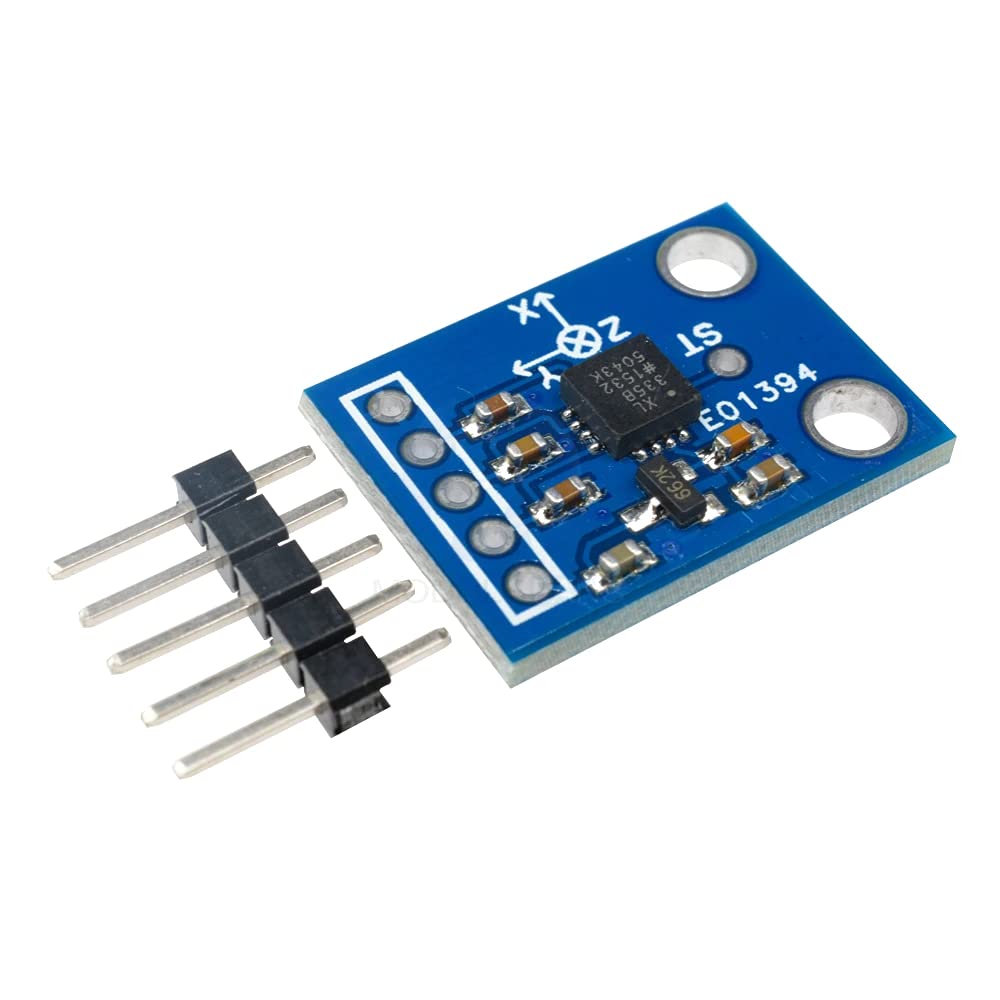 xcluma GY-61 ADXL335 Tri Axis Accelerometer Module Triaxial Acceleration Gravity Angle Sensor Diy Electronic Board 3V-5V (B0974XYW8D) Amazon Price History, Amazon Price Tracker