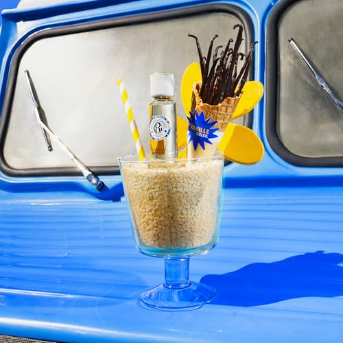 Roger&Gallet - Eau Parfumée Bienfaisante Vanille Soleil - Fragrance Florale Légère et Naturelle - Parfum Relaxant aux Notes de Vanille, Jasmin et Fleurs Blanches - 93% d'Ingrédients Naturels