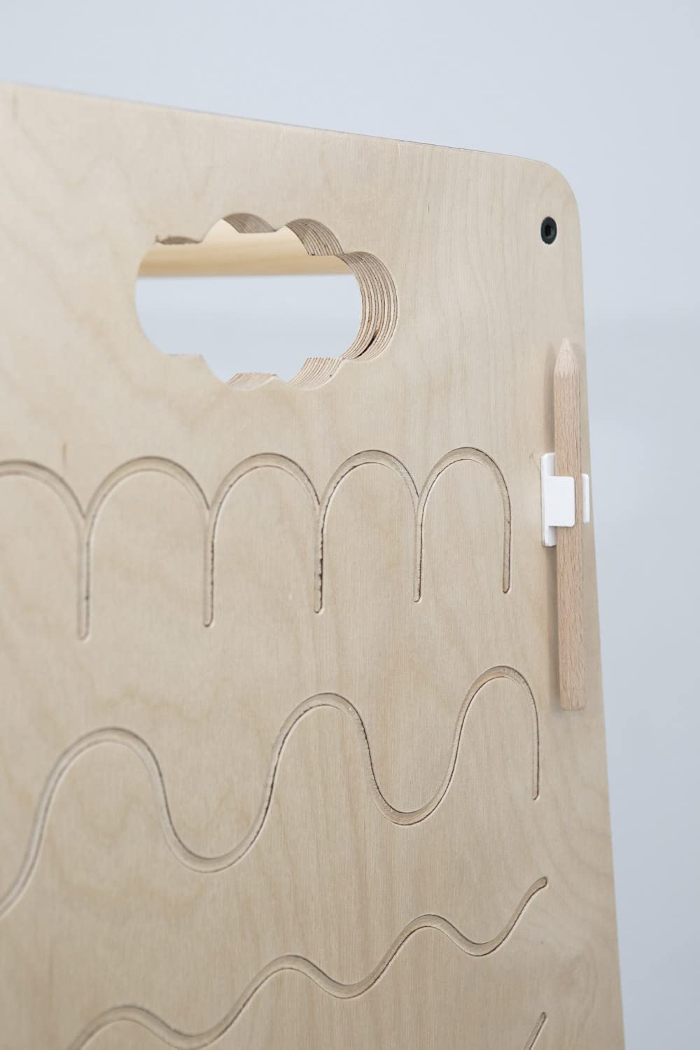 TWR ® Torre de aprendizaje evolutiva + trona bebe+ patrones Montessori (incluye lápiz de madera) 3 en 1- Torre de aprendizaje convertible en trona - 100% madera natural de alta calidad