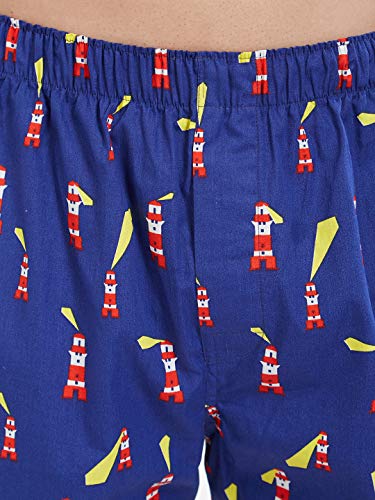 Image of XYXX Men's Remix Regular Fit Cotton Printed Boxer with Dual Pocket & No Marks Waistband (Pack of 2)