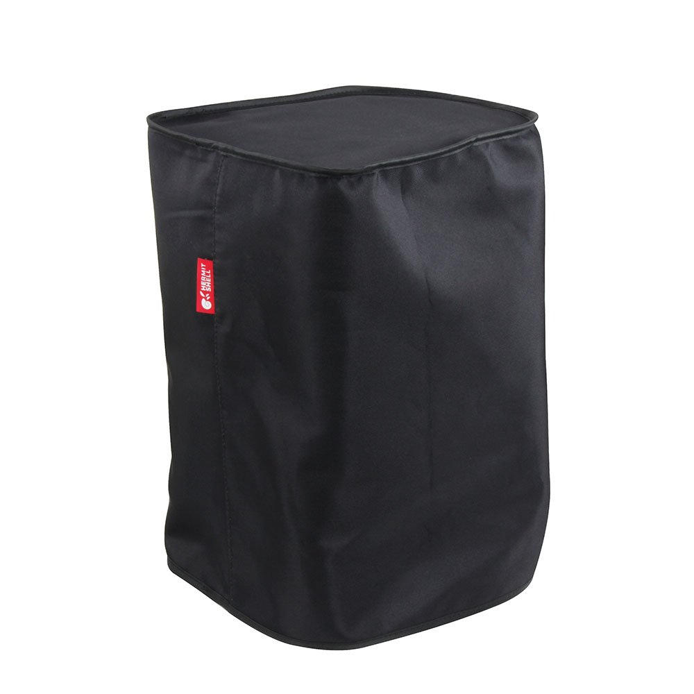 Hermitshell Dust Proof Cover with Soft Velvet Lining Fits Cuisinart DCC-3200AMZ / DCC-3400 PerfecTemp 14 Cup Programmable Coffeemaker (Black)