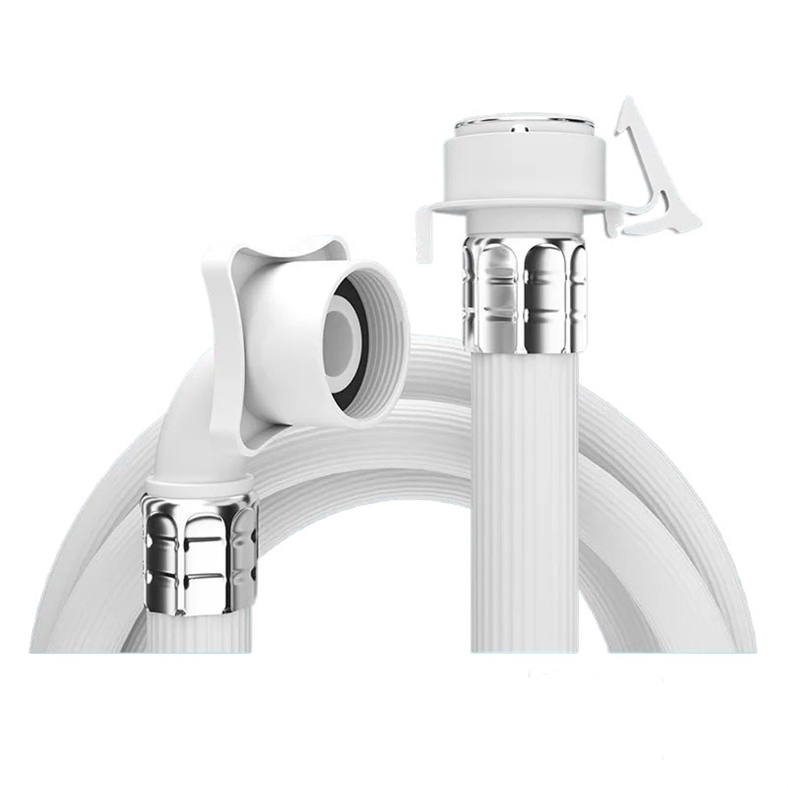 Manguera De Desagüe De La Lavadora 1 Uds lavadora automática lavavajillas tubo de entrada a prueba de explosiones manguera de llenado de alimentación de agua tipo Universal 6 puntos interfaz de 25mm