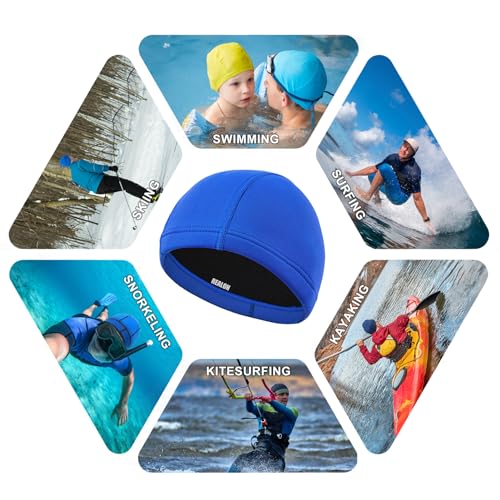 Image of Scuba Diving Wetsuit Hood Men Women 3mm Neoprene Cap for Adult Surf