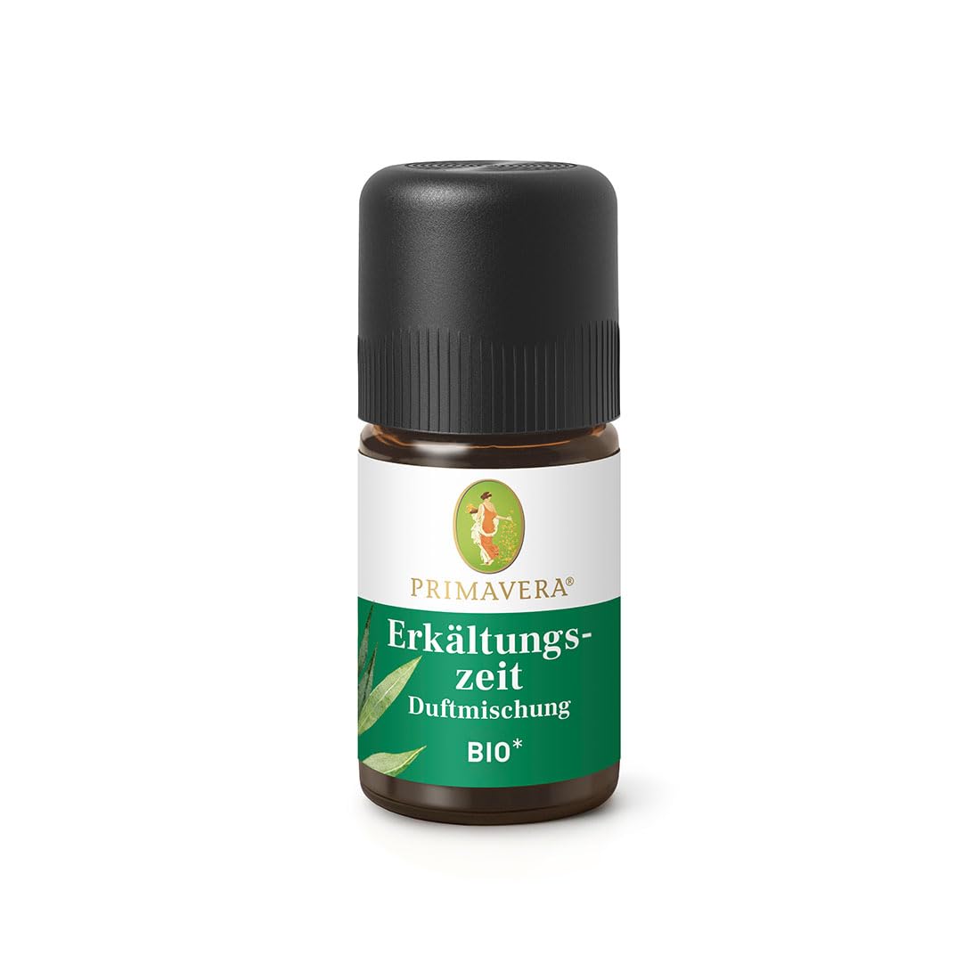 PRIMAVERA Duftmischung Erkältungszei bio* 5 ml – Eukalyptus globulus, Fichtennadel und Weihrauch arabisch – Aromaöl, Duftöl, ätherisches Öl – Aromatherapie – vegan Drogerie & Körperpflege