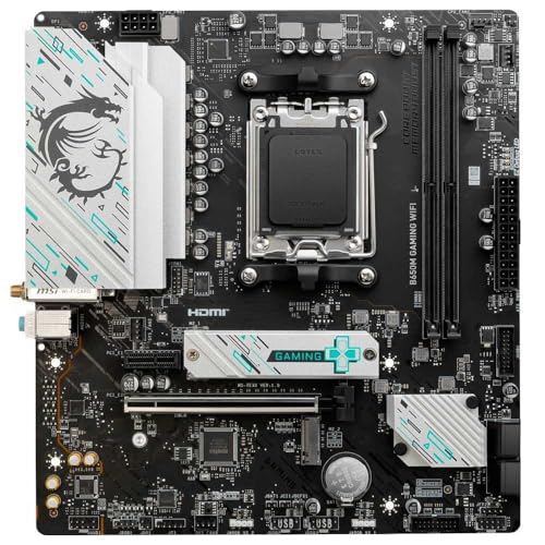 MSI B650M Gaming WiFi Motherboard, mATX, DDR5, AM5 - Image 4