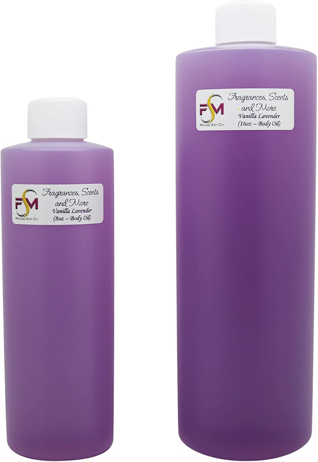Vanilla Lavender Fragrance Oil - 4 Fl Oz Plastic Bottle (120ml)