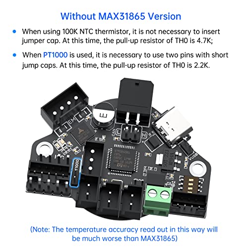 Image of BIQU EBB36 CAN Adapter Board Hot End PCB Board Filament Break Blockage Detection for 36 Stepper Motor Extruder Nozzle Head Tool for Blv Ender 3