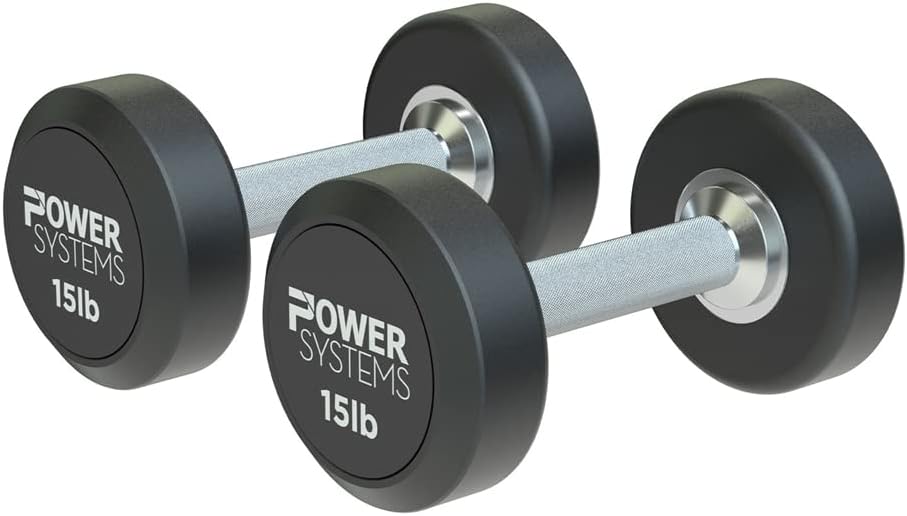 ProStyle Round Rubber Dumbbell Pairs