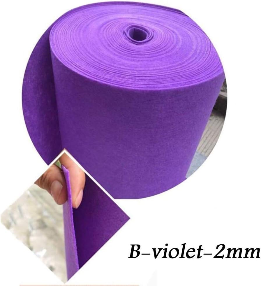 Alfombra morada pasillo bodas resistente a decoloración y de un solo uso 3