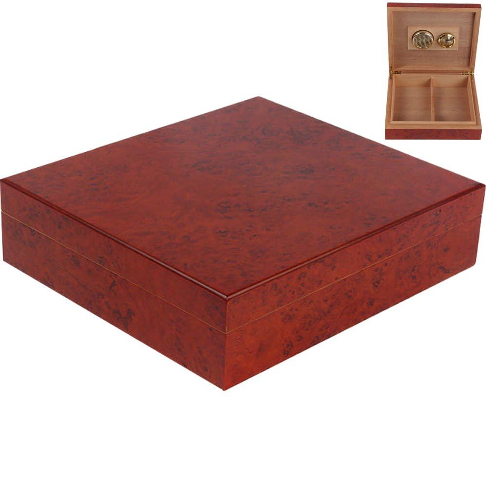 Boîte de rangement en bois pour cigares, idéale pour votre bureau