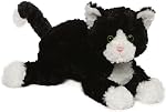 GUND Sebastian Tuxedo Kitten Plush Toy, Premium Cat Stuffed Animal for Ages 1 and Up, Black/White, 14”