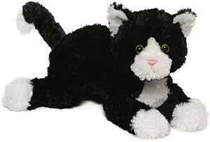 GUND Sebastian Tuxedo Kitten Plush Toy, Premium Cat Stuffed Animal for Ages 1 and Up, Black/White, 14”