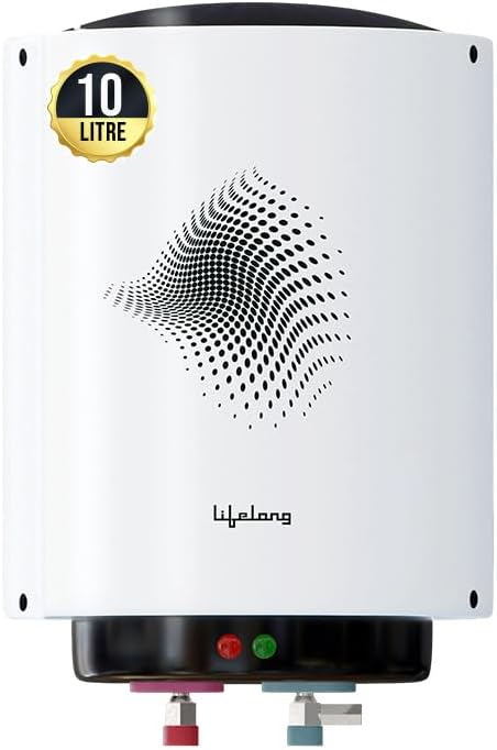Buy Lifelong Water Heater for Home - Water Geyser 10 ltr with 3 Star ...