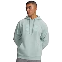 Under Armour UA Rival Fleece Logo HD - Smalto Blu/Refresh Mint