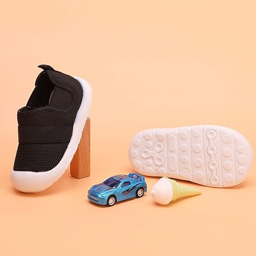 Miniatura 5 de Peggy Piggy Zapatos de bebé para caminar, zapatos para niños y niñas, zapatillas antideslizantes para primeros pasos, malla transpirable, zapatos de