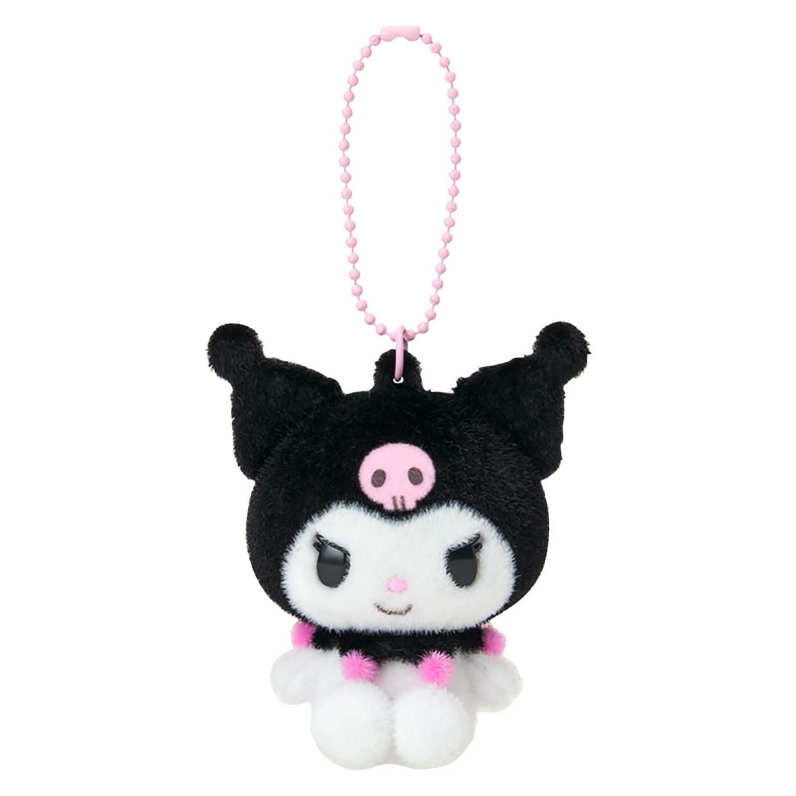 Sanrio Kuromi Flocky Mascot Holder Keychain PVC Figure Charm 2025