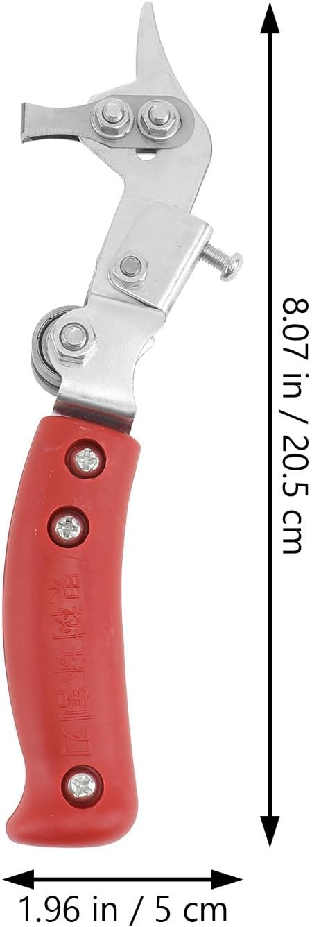 BESPORTBLE Adjustable Ring Bark Cutter for Fruit Trees with Double Pulley Design, Labor-saving Girdling Tool Made of Iron and Plastic, Safe and No Deformation, for Gardens and Orchard Tree