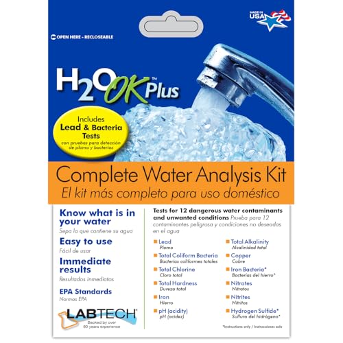 LabTech LT5015 H2O OK Plus Complete Water Analysis Kit