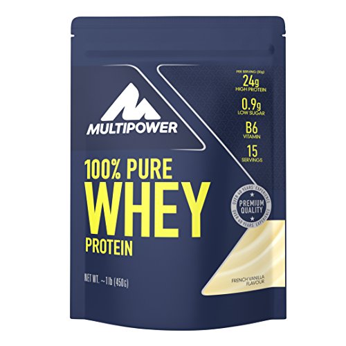 Multipower 100% Whey Protein French Vanilla - 450 gr