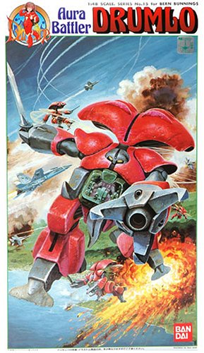Aura Battler Dunbine 148 Drumlo Bern Use Modelo de Plástico