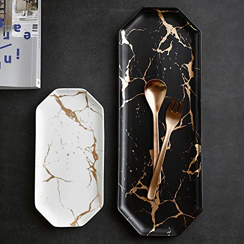 Assiettes de cuisine en céramique résistantes aux rayures de couteau - 3