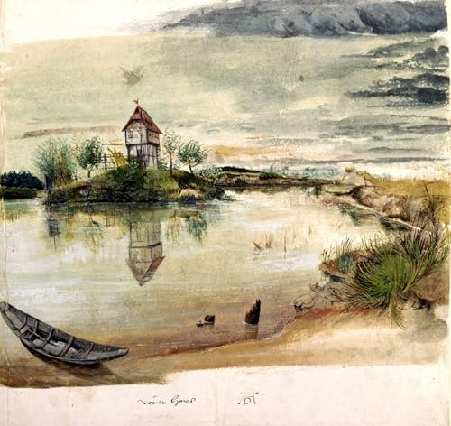 Cuadro de pintura al óleo SERENDIPITP: imagen de Alberto Durero en lienzo modernos de 60x90