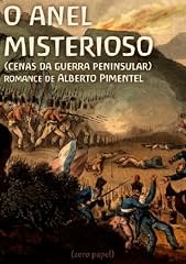 Capa de O anel misterioso (cenas da guerra peninsular)