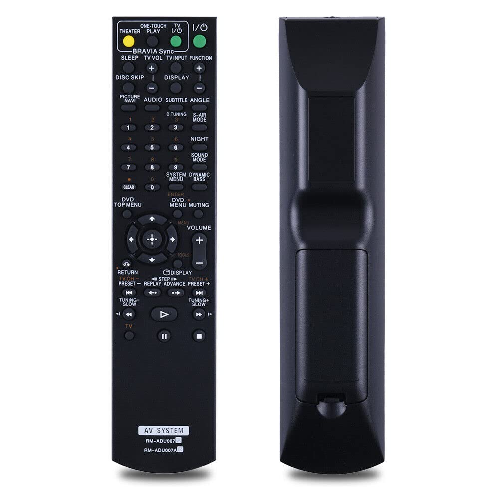 PZL RM-ADU007 RMADU007 RM-ADU007A RMADU007A Replace Remote Control suit for Sony DAV-HDX275 DAVHDX275 Bravia 5-Disc DVD/CD Player