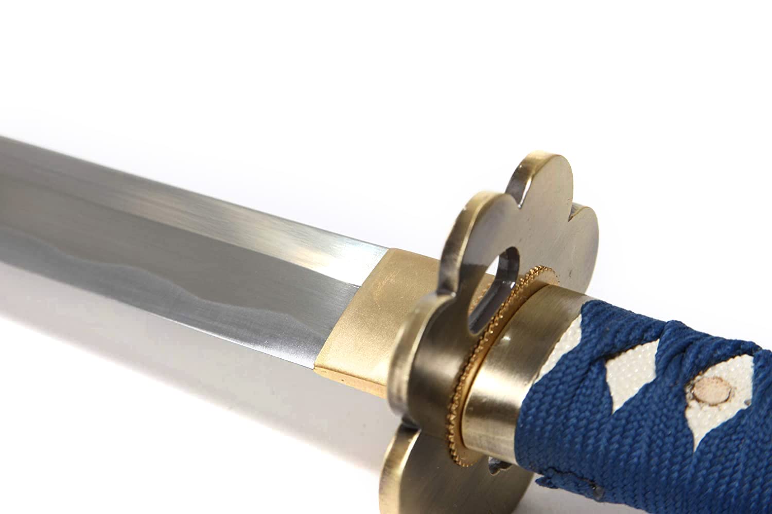Swords and more One Piece - Roronoa Zoro Katana - gefaltet - Set, Shusui Schwert, Samurai Schwerter scharf echt, handgeschmiedeter Edelstahl mit Scheide, Schwertpflegeset für Zoro Cosplay One Piece