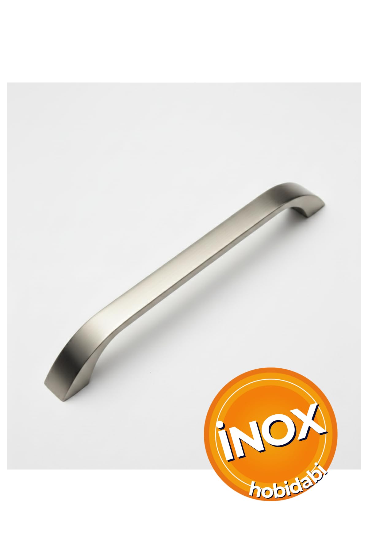 Göksu 10 Adet İnox Metal Mutfak Dolap Kulpları, Çekmece Kapak Kulbu, Mobilya Kulp (96 mm)