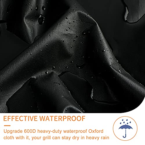 Jiesuo 30 Inch Electric Smoker Cover For Masterbuilt, Heavy Duty Waterproof Grill Cover For Masterbuilt Electric Smoker, 18" W X 17" D X 33" H #TOP5