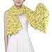 tplaotee Yellow and Green Flowers Long shawls and wraps fashion for indian for neck bufanda para mujer elegante