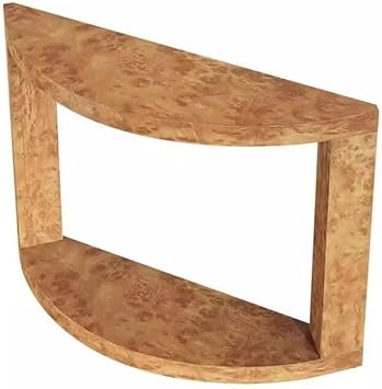 Console Tables Living Room Sofa Back Decorative Table Home Solid Wood Semicircular EntranceB120CM*30CM*80CM