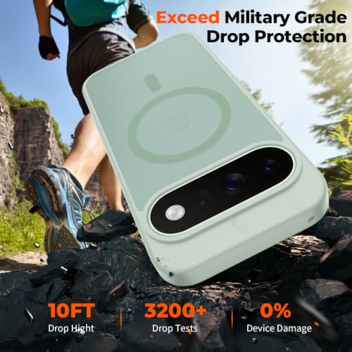 Image of SUPFINE Magnetic for Google Pixel 11 Pro XL Case - Light Green