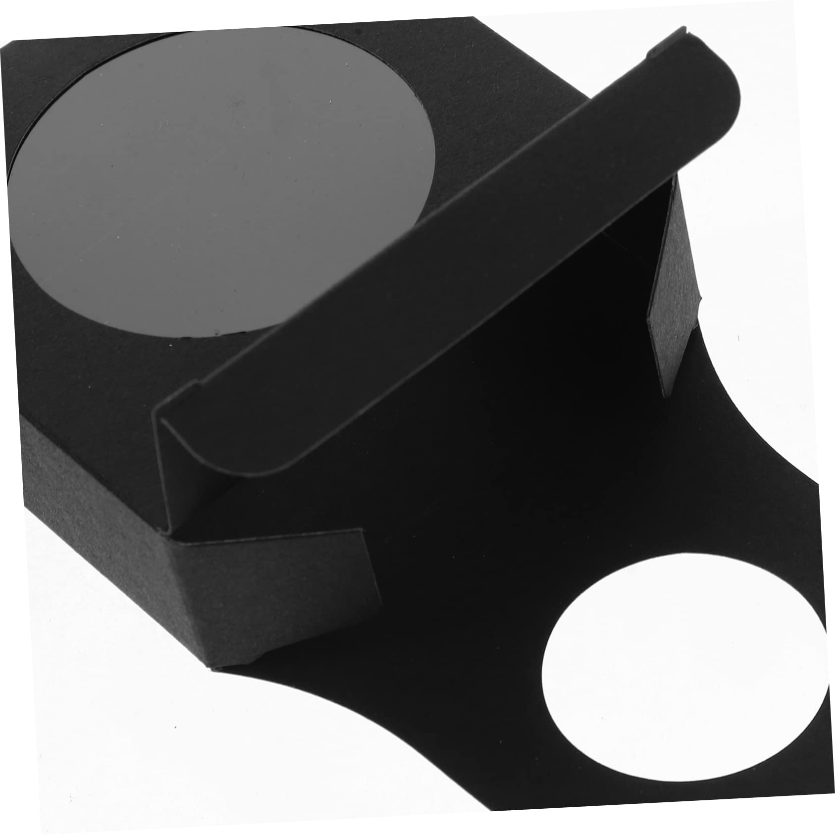 NAMOARLY Coffret Présent Vin Boîte de Rangement Décorative 25 Pièces en Papier Kraft Noir Porte-bouteilles Facile à Transporter pour Nouvel An et Pendaison de Crémaillère