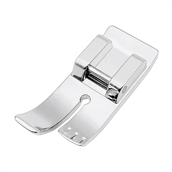 TISEKER 1/4 Straight Stitch Snap-On Foot Presser Foot Fit for All Low Shank Snap-On Singer, Brother, Babylock, Euro-Pro, Janome, Juki, Kenmore, New Home, White, Simplicity Sewing Machines