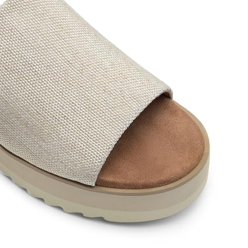 DREAM PAIRS Platform Sandals Women Slip-on Espadrille Bohemia Wedge Sandals, Comfort Dressy Summer Open Toe Canvas Slides for Women's Outdoor Walking Beach Vacation2